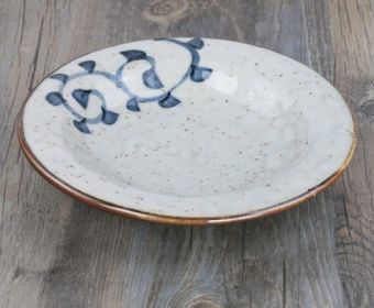 Retro Ceramic Plate Plate Cooking Sushi Thorn Home Use (Option: Hook vine last month)