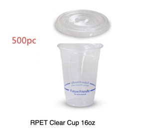 Milk Tea Coffee Cold Drink Plastic Cup (Option: 16oz-Flat cover-500PCS)