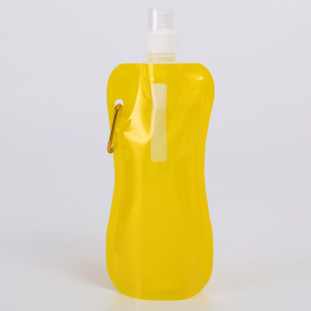 Outdoor Large Capacity Portable Folding Water Storage Bag (Color: Yellow)